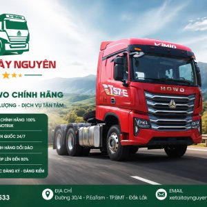 XE ĐẦU KÉO HOWO TS7-E 460 CẦU LÁP