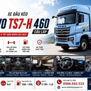 Xe Đầu Kéo HOWO TS7-H 460 Cầu Láp