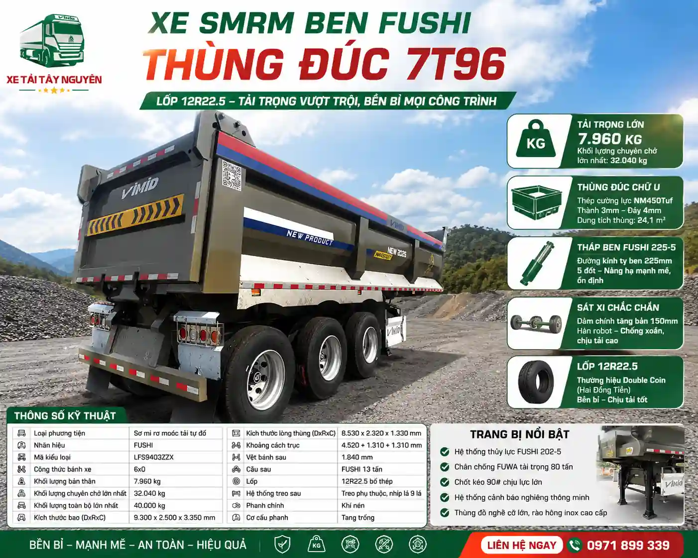 Xe ben HOWO V7X 400 8X4