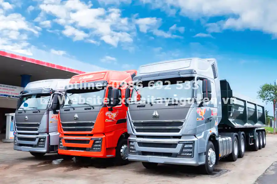 Xe đầu kéo TH7 howo